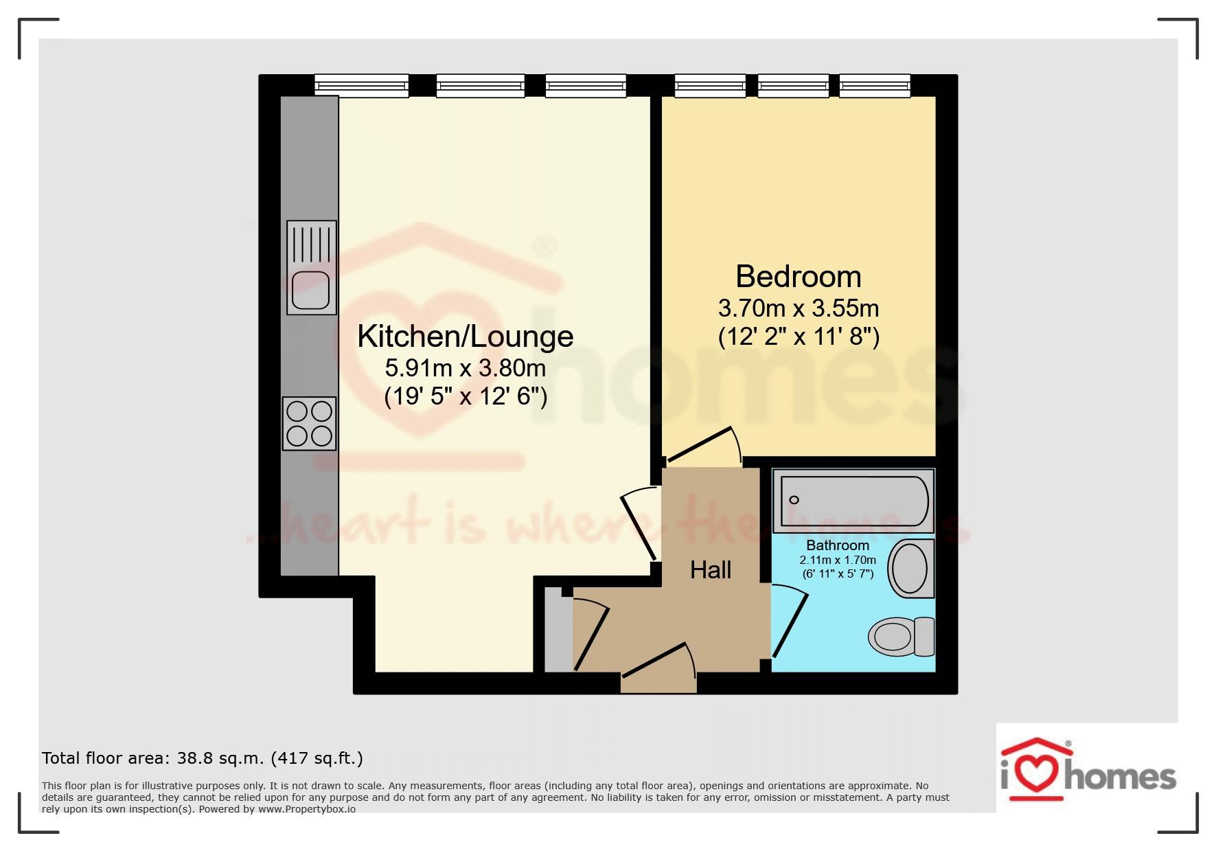111 Tameway Plaza, Bridge Street, Walsall floorplan