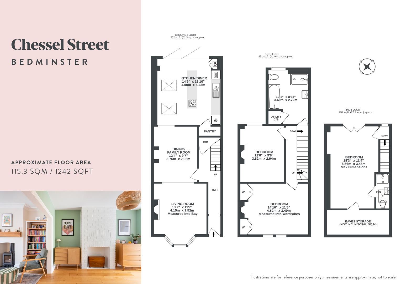 89, Chessel Street, Bristol floorplan