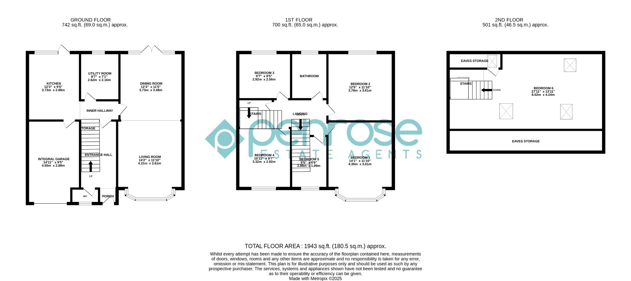 61, Cannon Lane, Luton floorplan