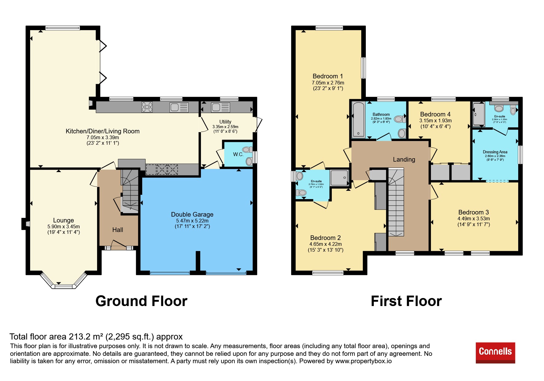 12, Fell Close, Leicester floorplan