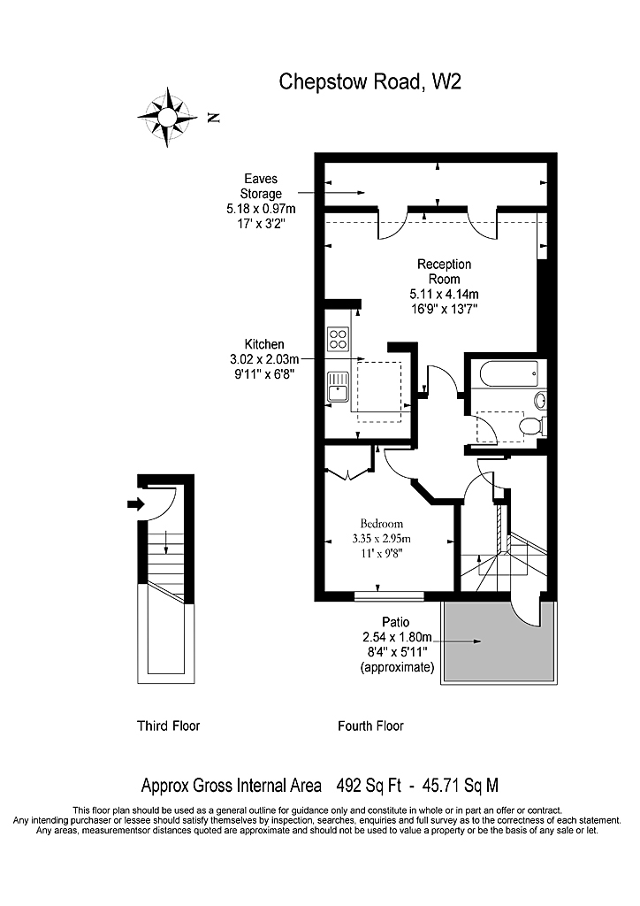 Chepstow Road 88, London floorplan