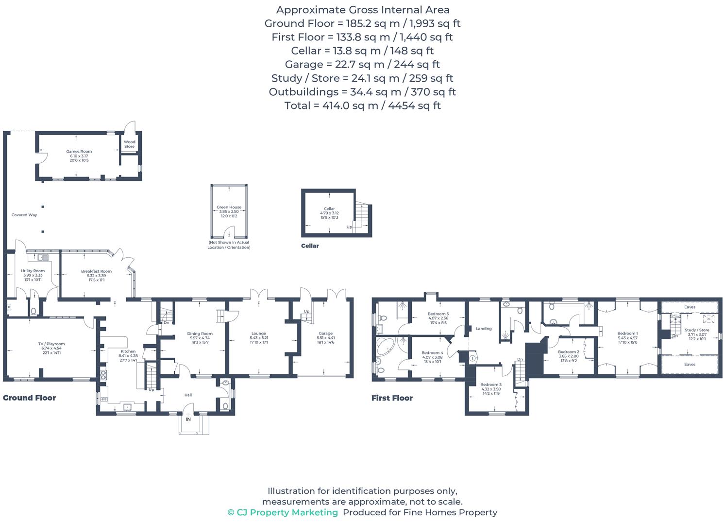 18, Rotten Row, Milton Keynes floorplan