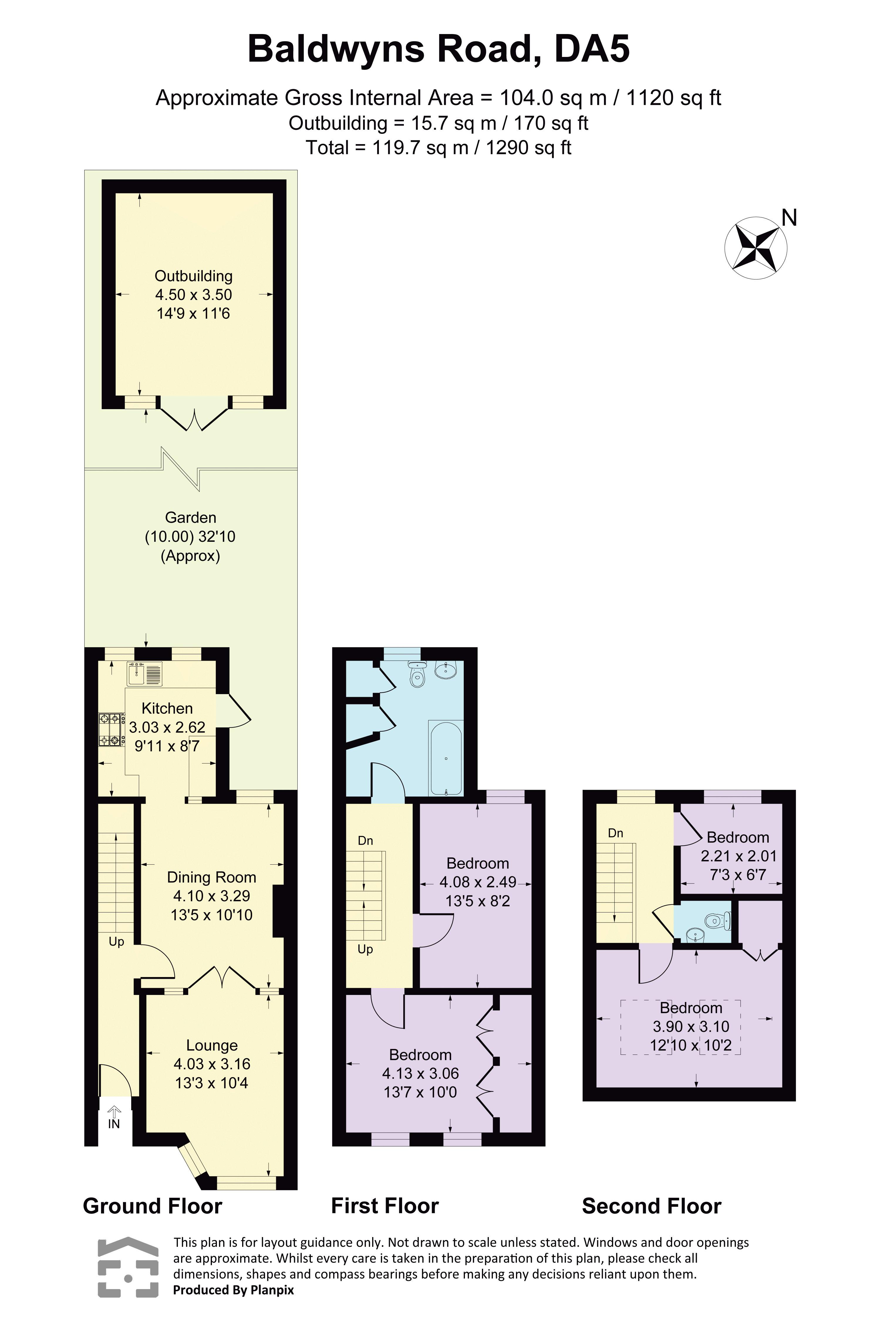 39, Baldwyns Road, Bexley floorplan