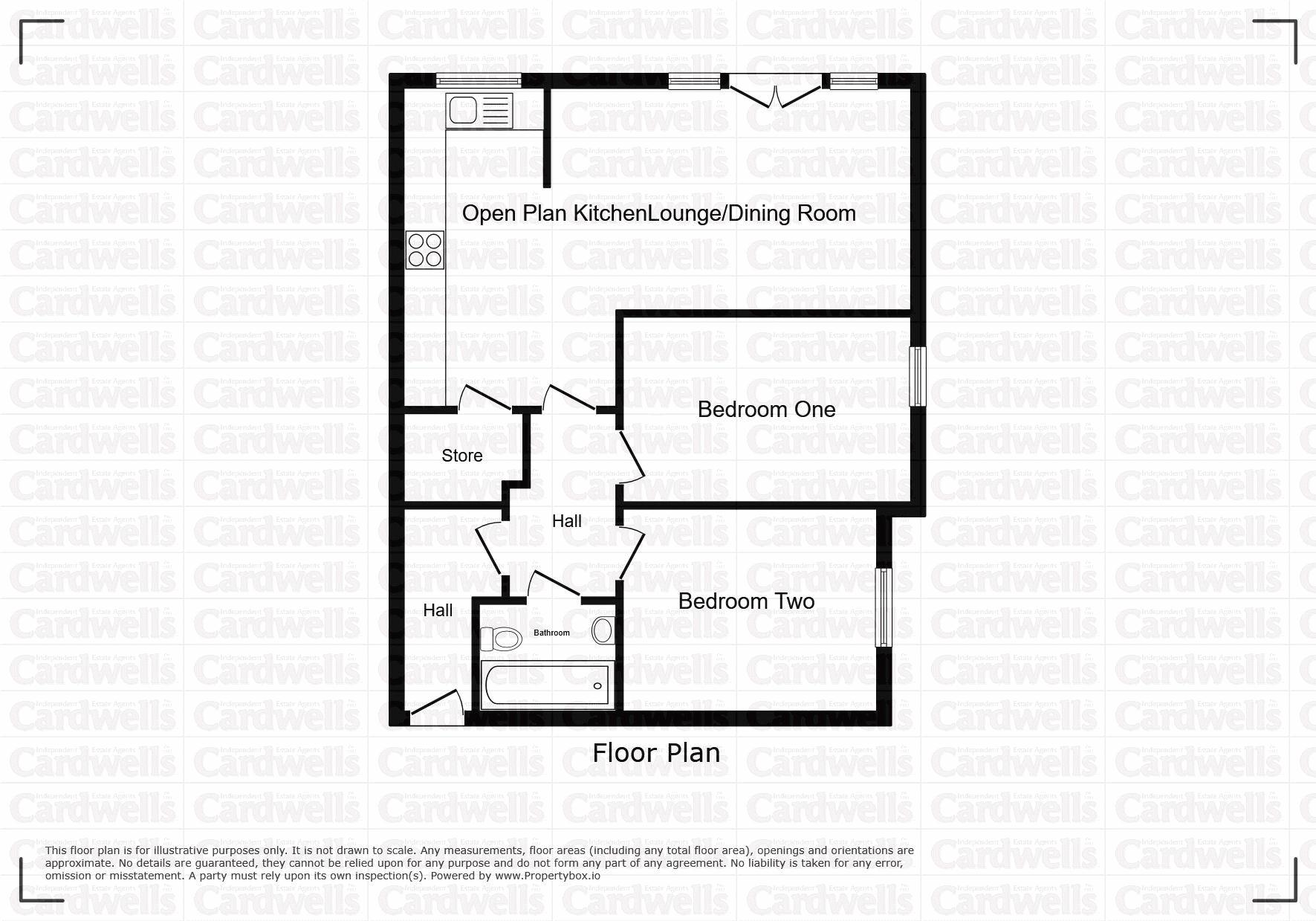 11 Wadhams Court, Broadhead Road, Bolton floorplan