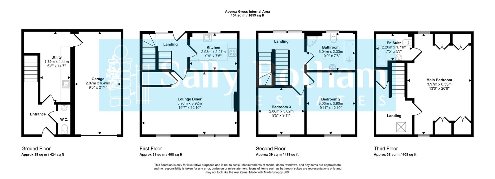 104, Malthouse Lane, Chesterfield floorplan