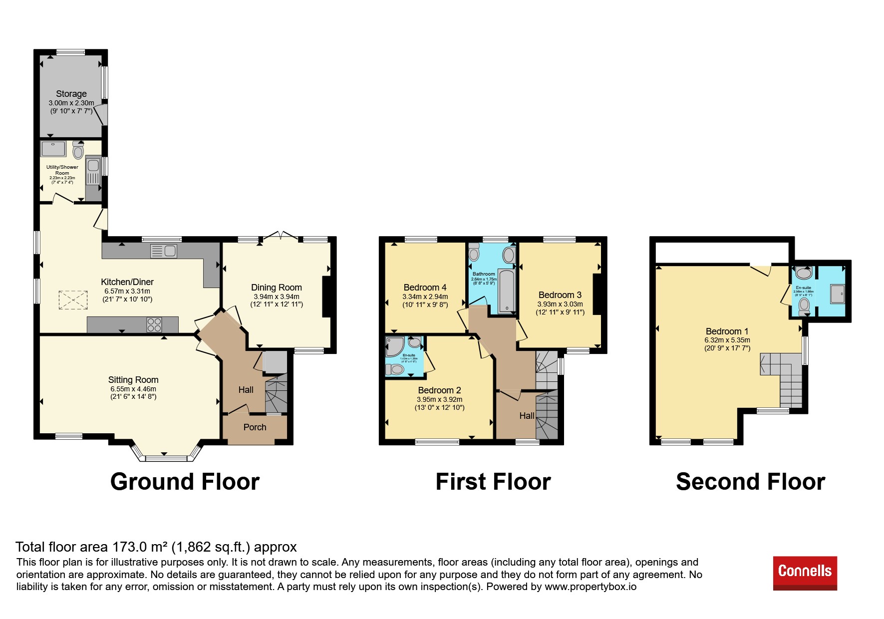98, Lake Drive, Poole floorplan