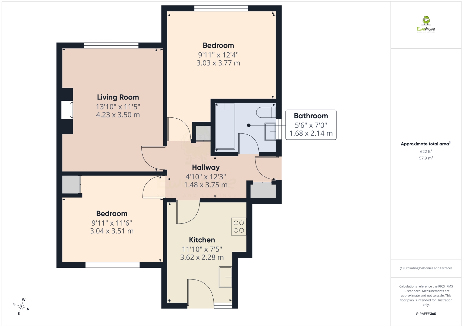 Marden Crescent, Bexley floorplan