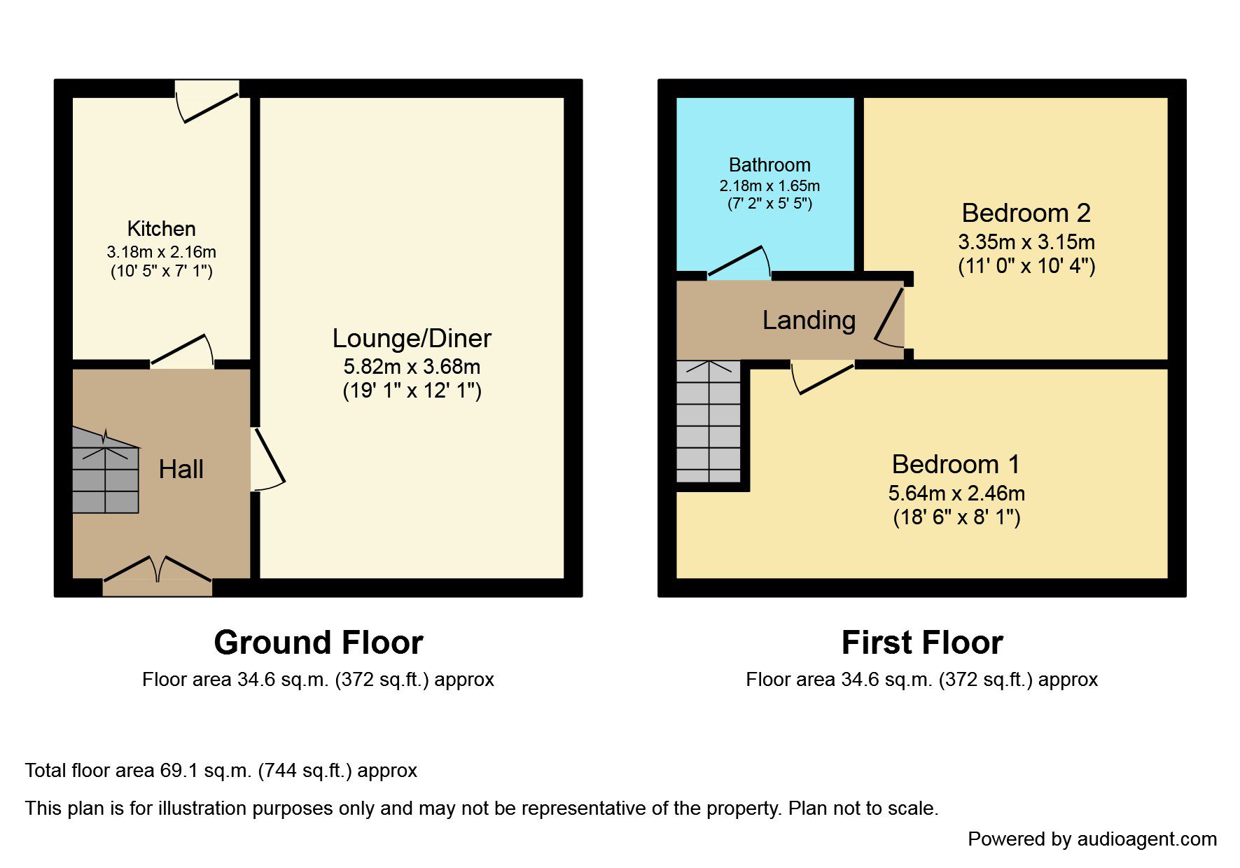 Basingstoke Road, Peterlee floorplan
