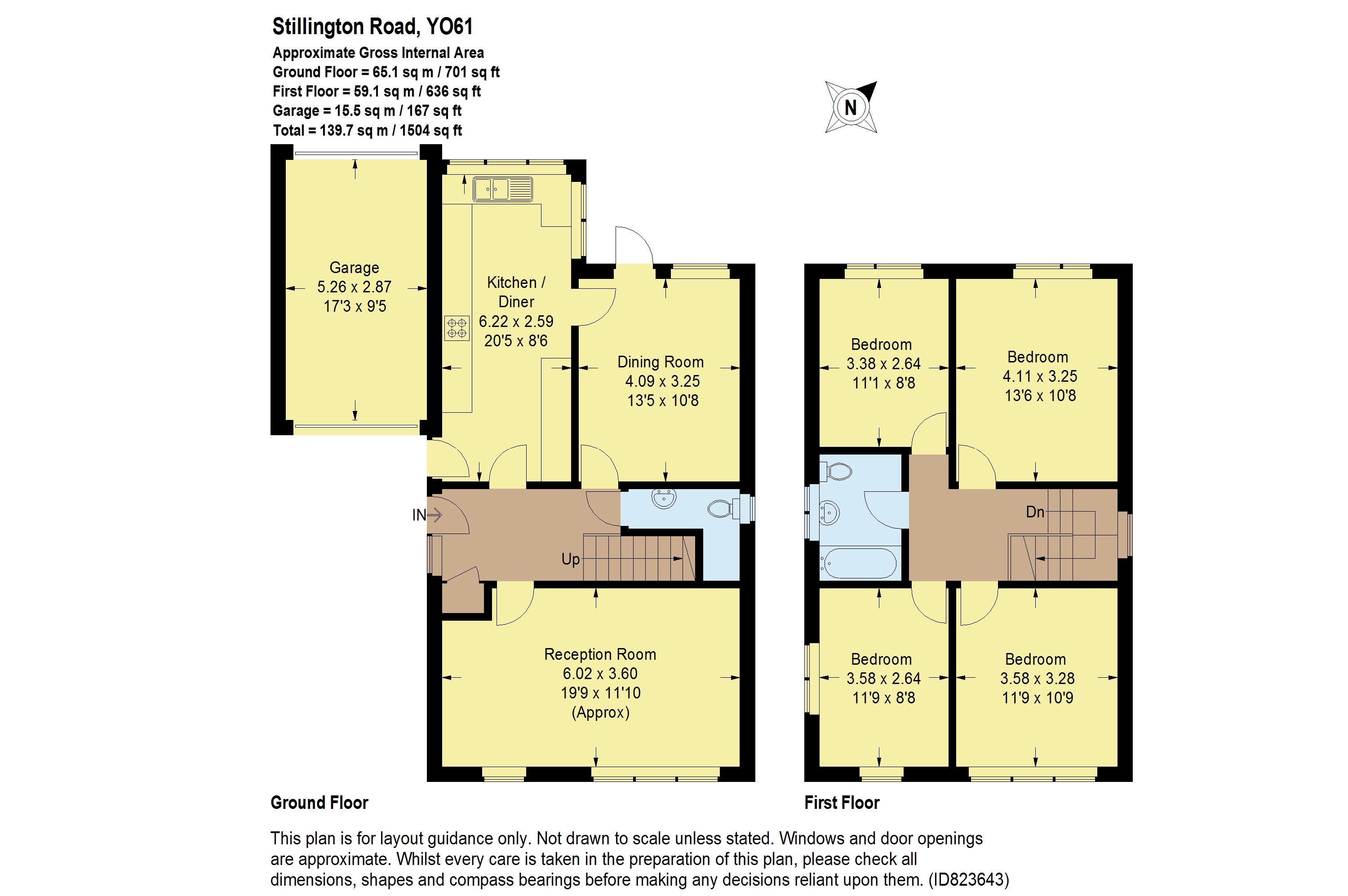 Stillington Road, Huby, York, North Yorkshire YO61, 4 bedroom detached