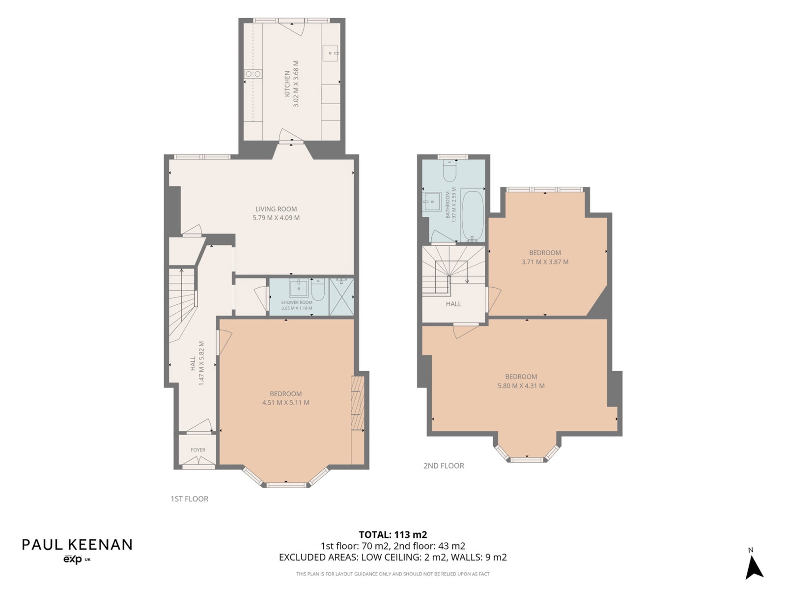 9, Baillieston Road, Glasgow floorplan