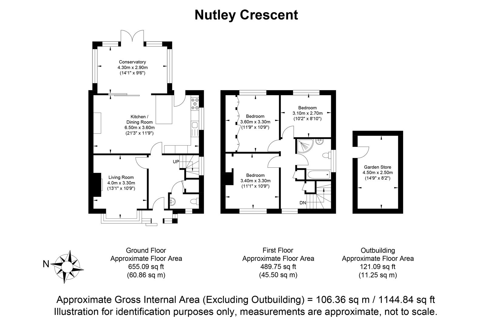 97, Nutley Crescent, Worthing floorplan