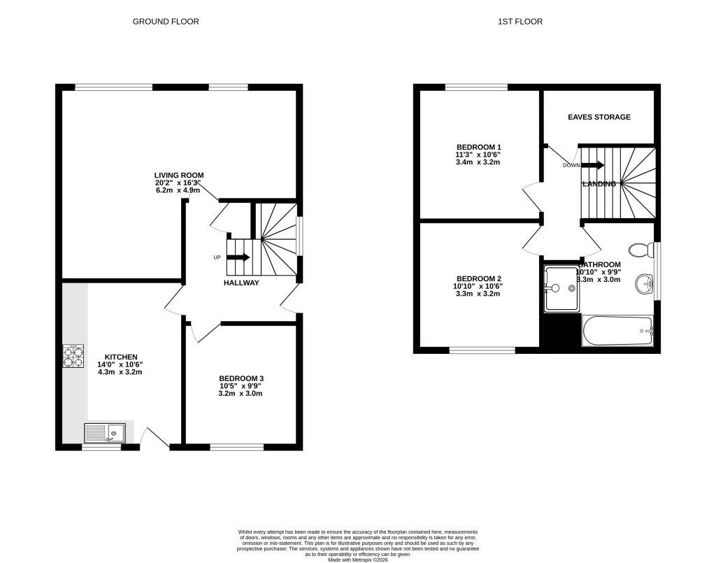93, Millburn Crescent, Armadale floorplan