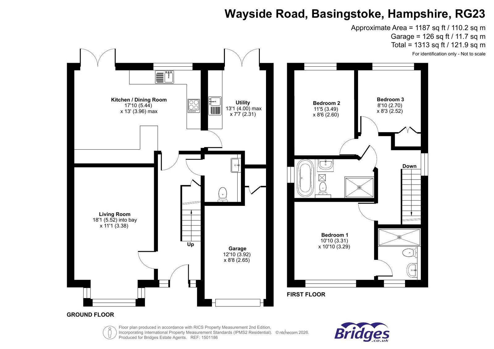 Montclare,, Wayside Road, Hampshire floorplan