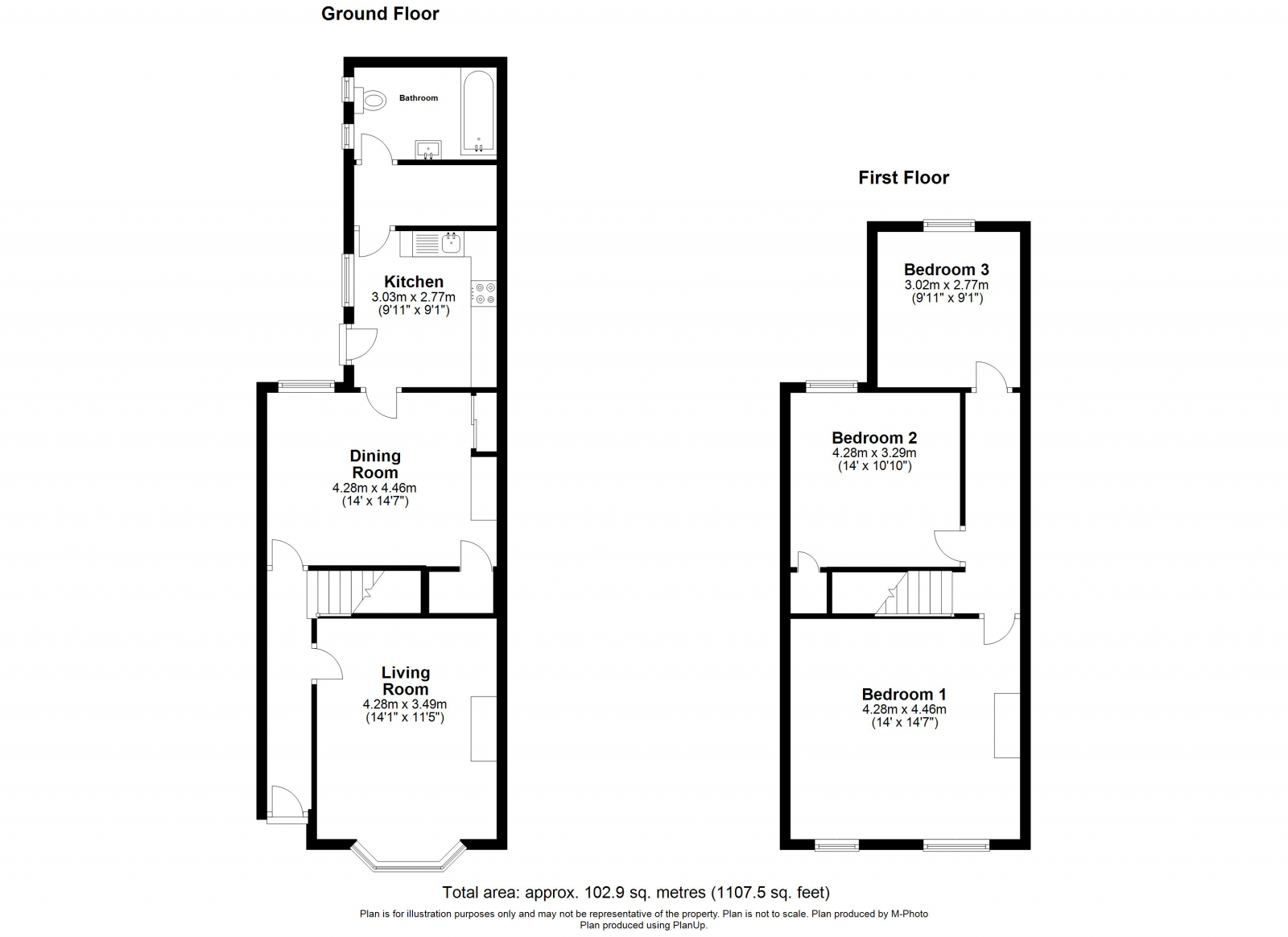 Huntly Grove, Peterborough PE1, 3 bedroom semidetached house for sale