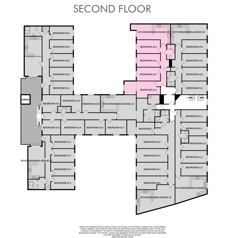 Flat 12, Shoe & Boot Factory, Flat 12, Shoe & Boot Factory, Leicester floorplan