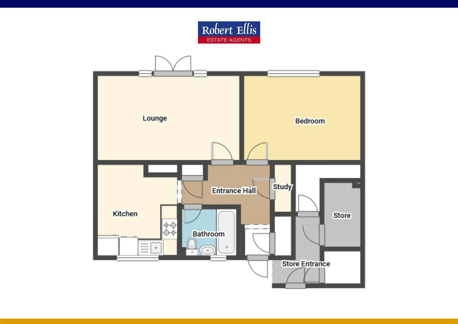 3B, Denver Court, Nottingham floorplan