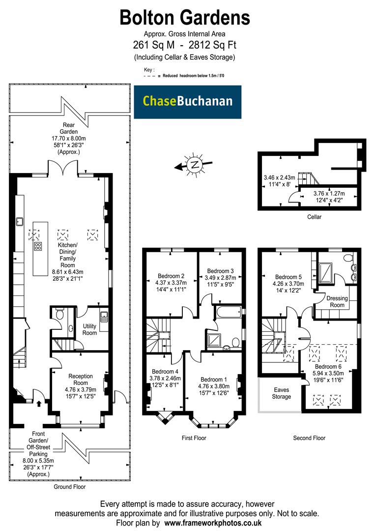 6 bed semidetached house for sale in Bolton Gardens, Teddington TW11