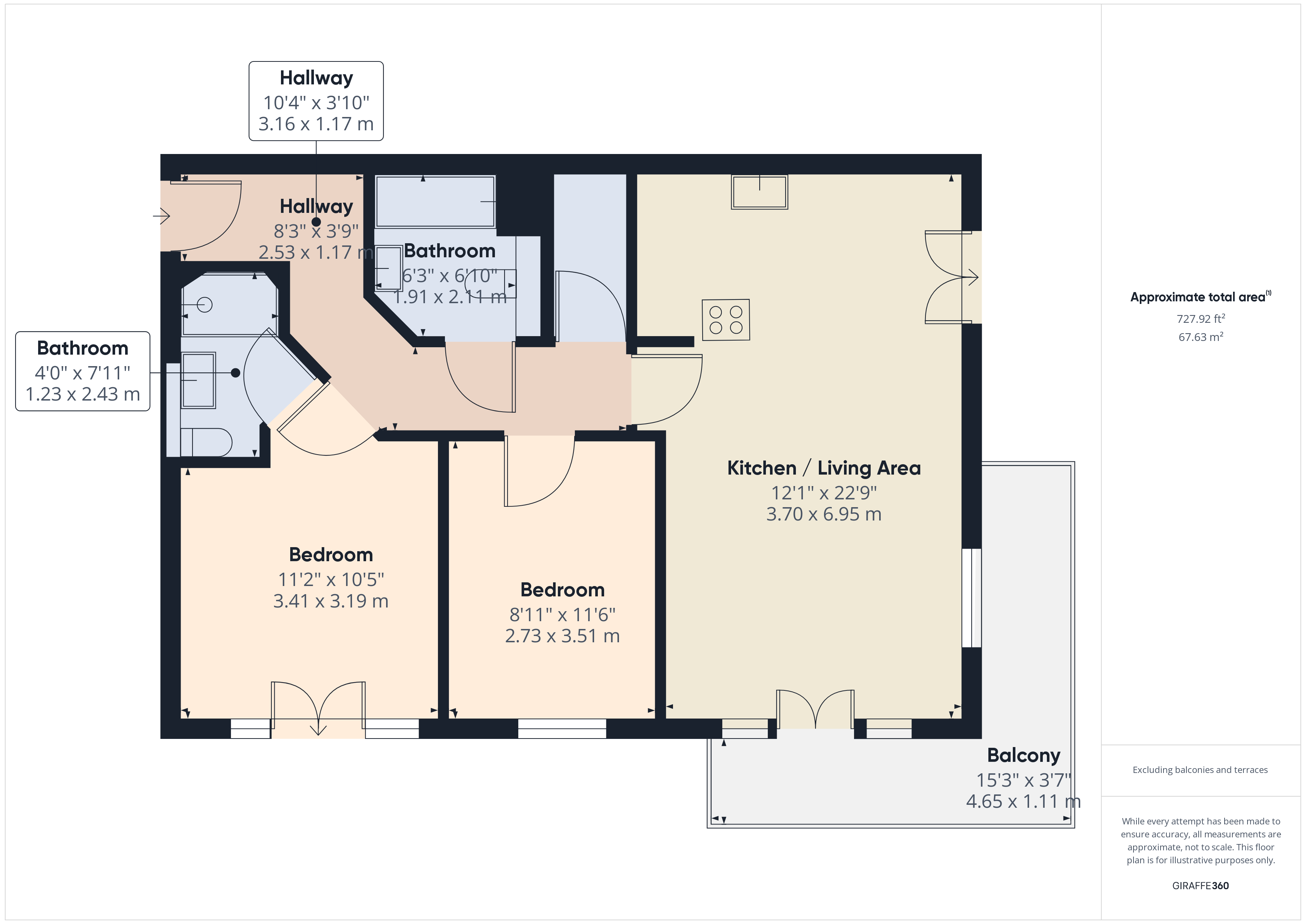247, Luscinia View, Reading floorplan