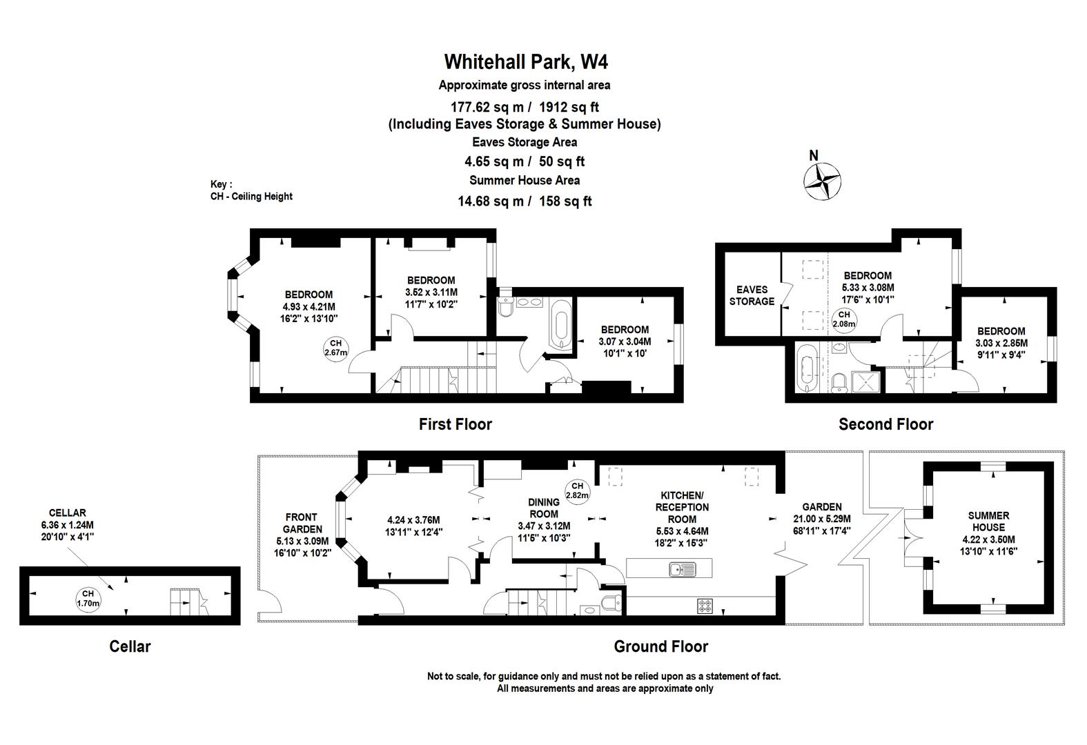 5 bed terraced house for sale in Whitehall Park Road, London W4 Zoopla