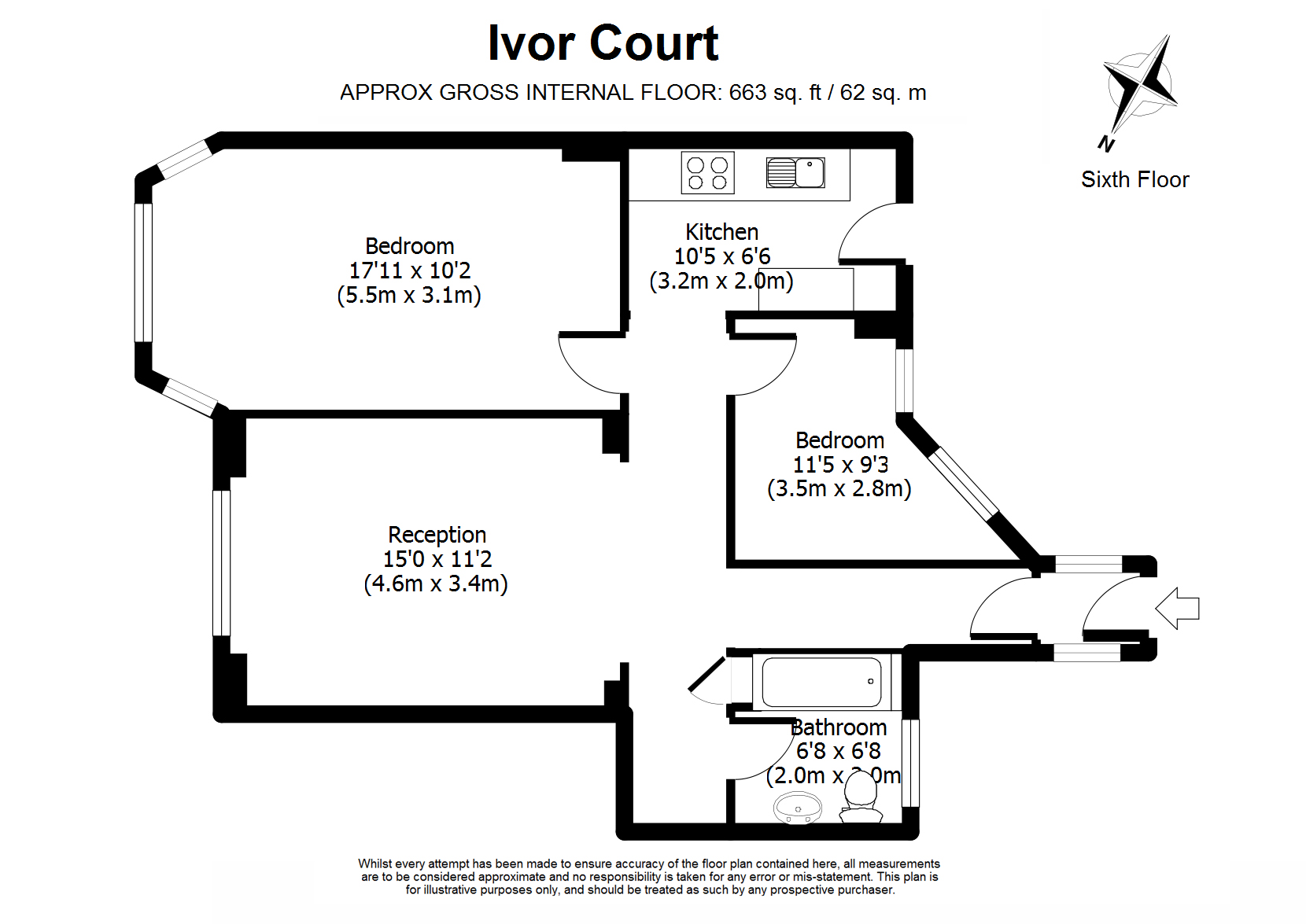 1 Bedrooms Flat to rent in Ivor Court, Marylebone NW1