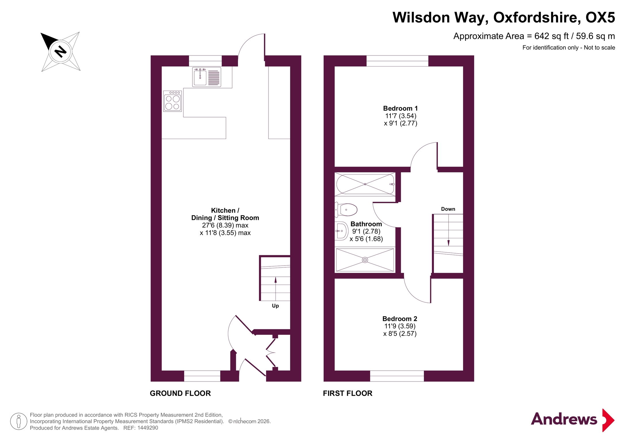 185, Wilsdon Way, Oxfordshire floorplan
