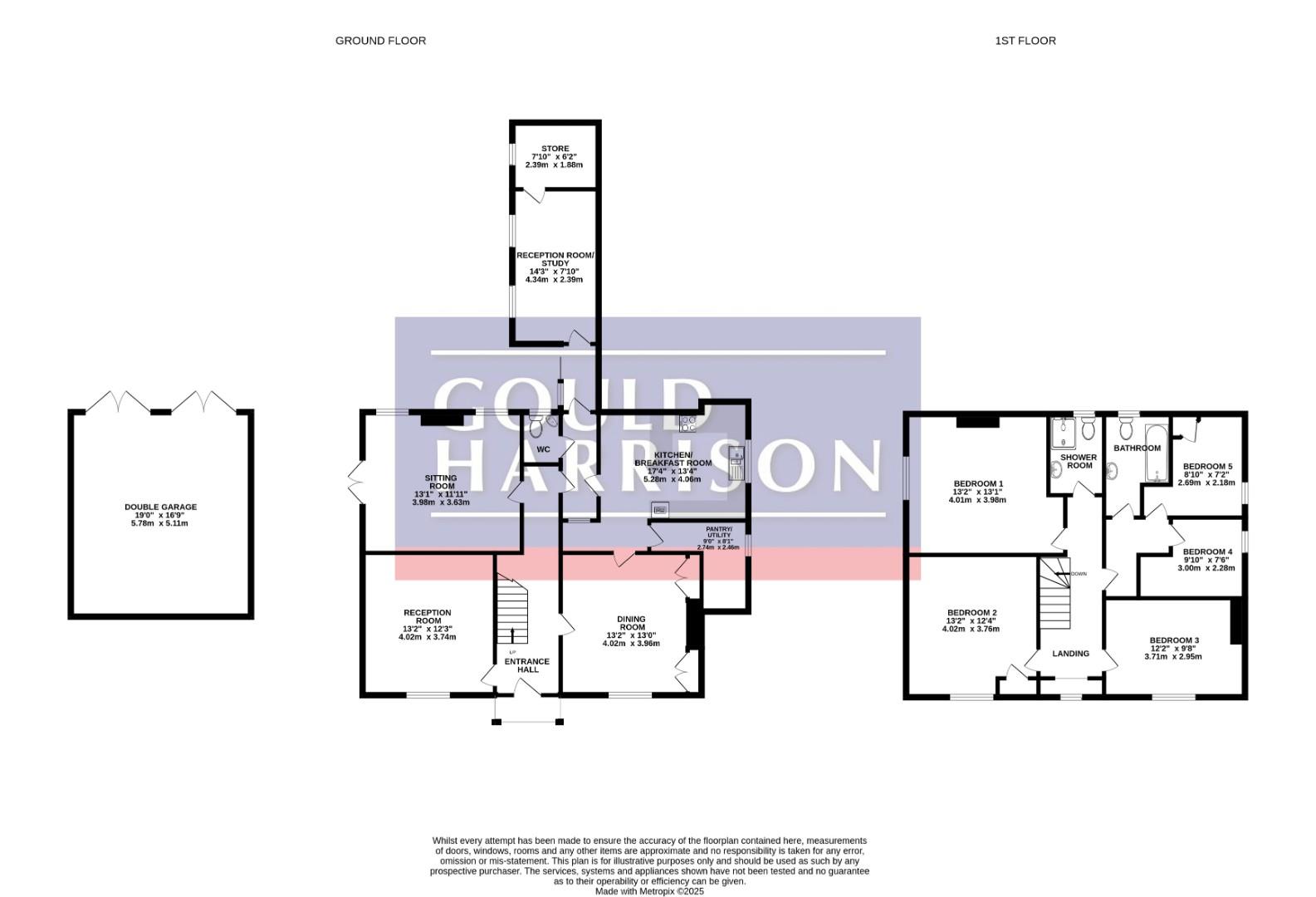 Rosemary House, 94, Church Road, Willesborough floorplan