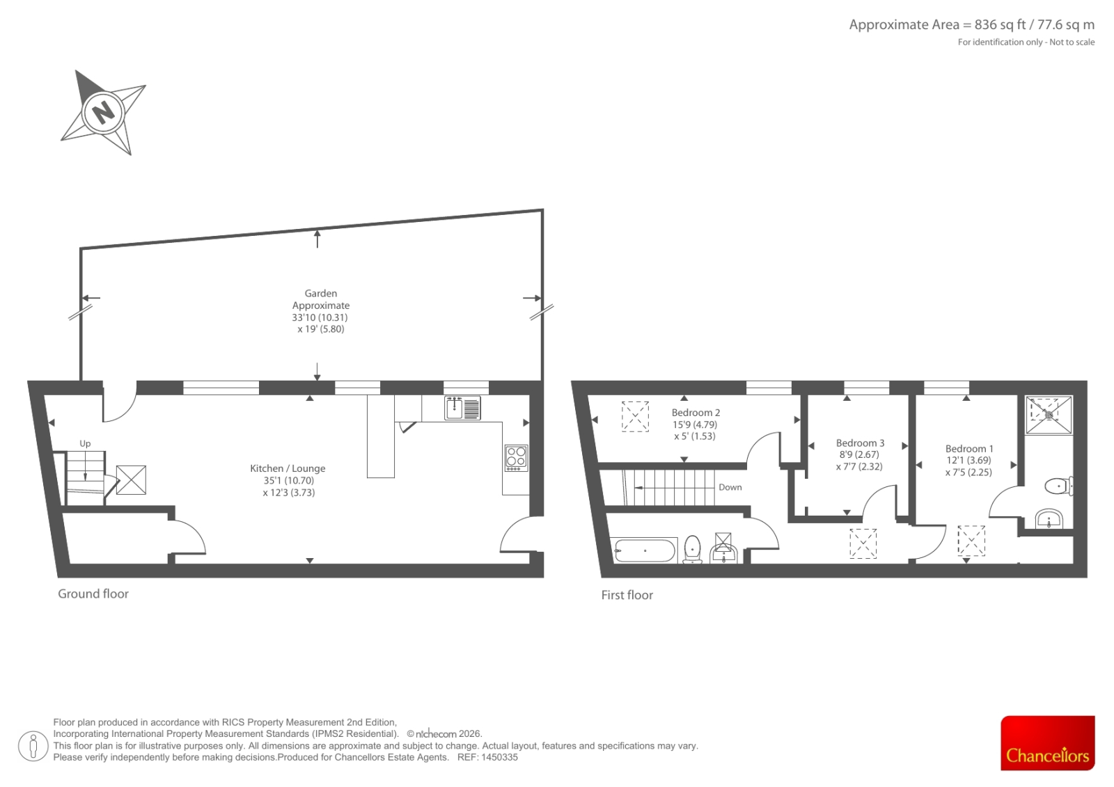 Victory Cottage, Hitchmans Mews Albion Street, Chipping Norton floorplan