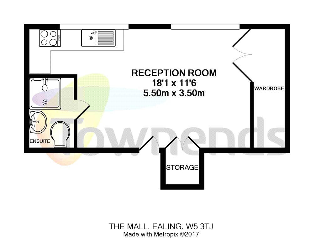 0 Bedrooms Studio to rent in The Mall, Ealing W5