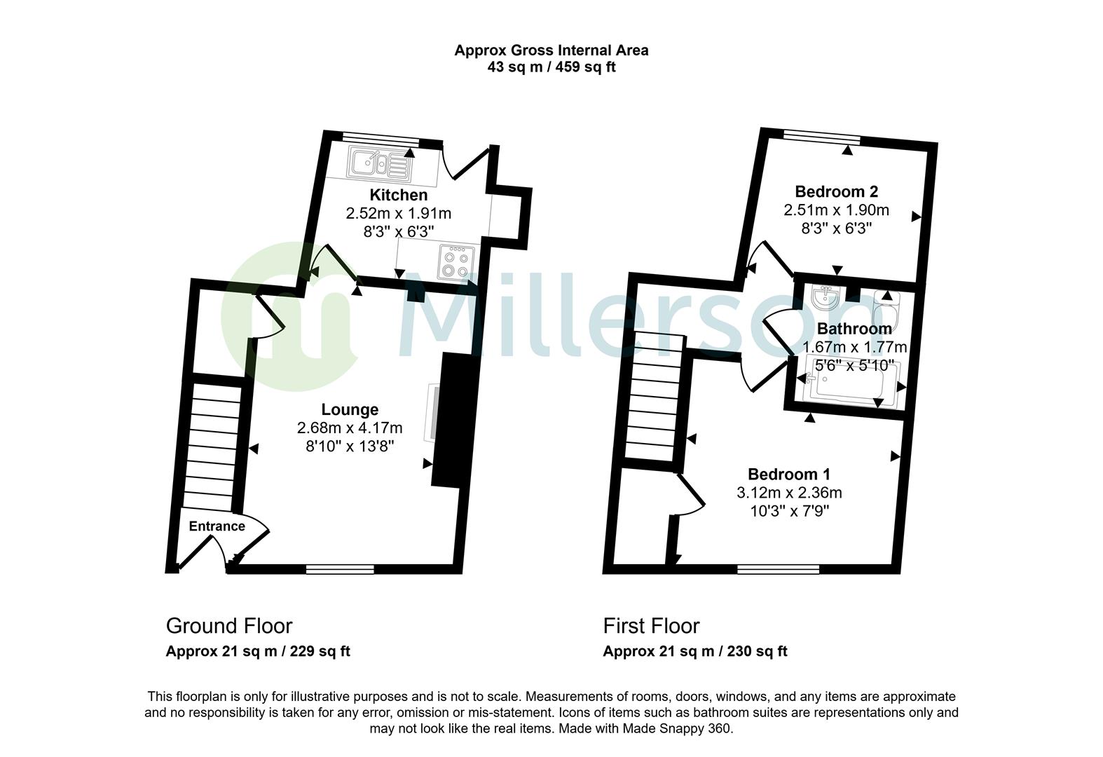 35, East End, Cornwall floorplan