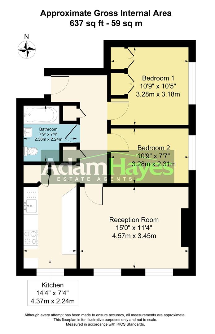 Friern Park, London floorplan