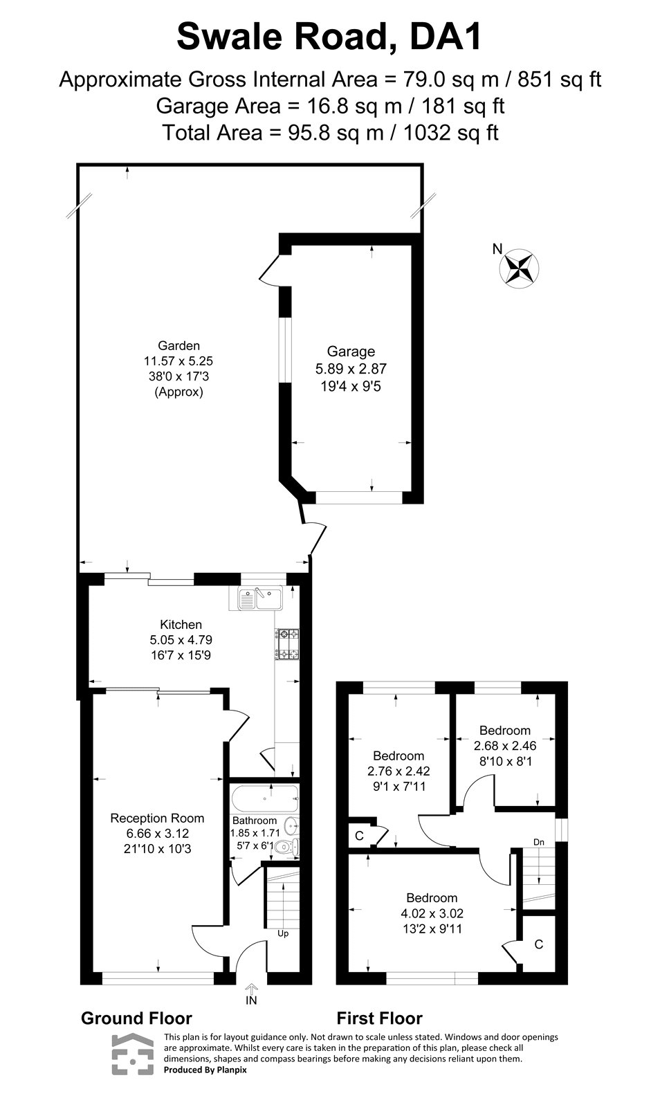 18, Swale Road, Kent floorplan