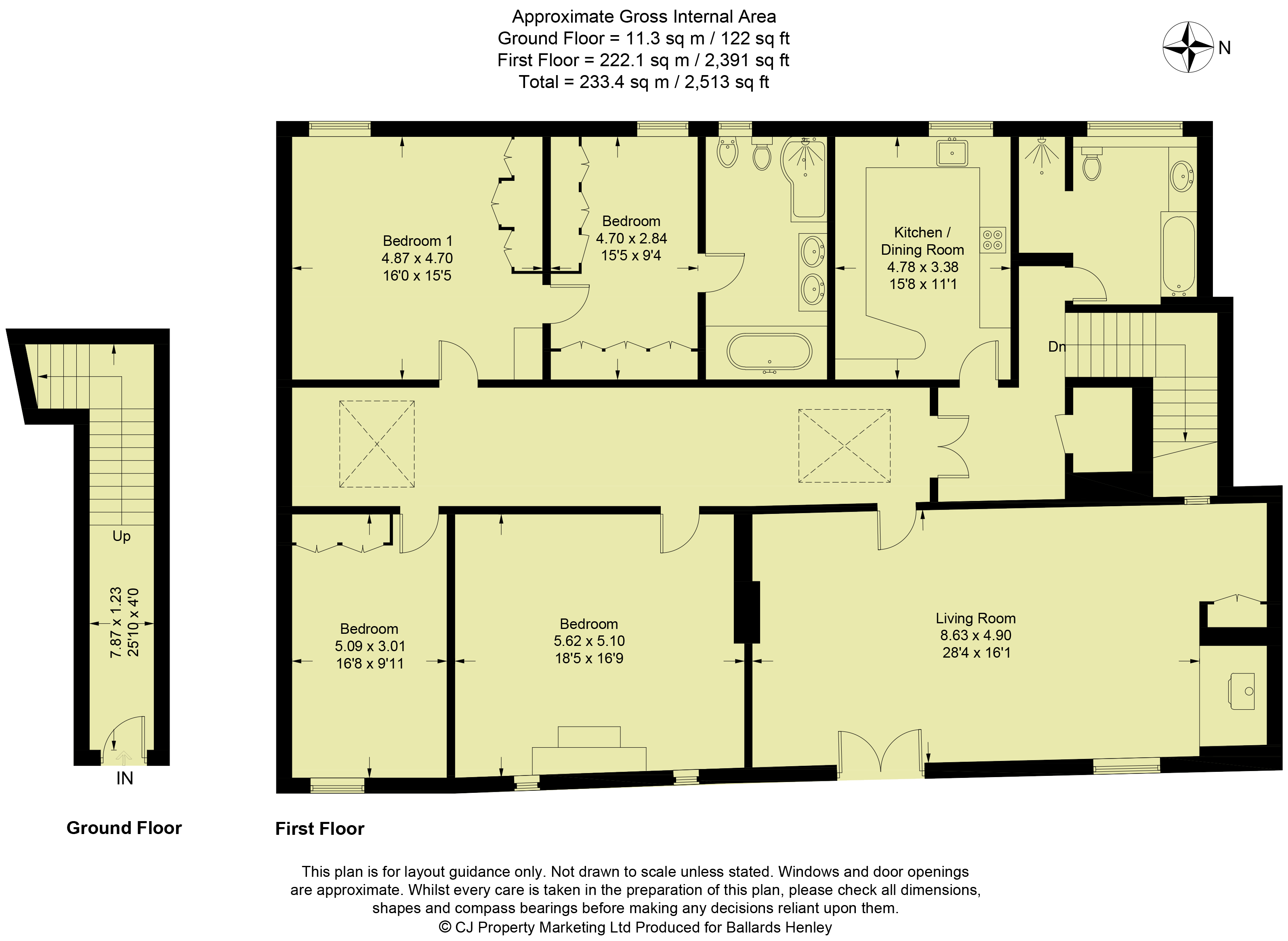 22,, Thameside, Henley-on-Thames floorplan