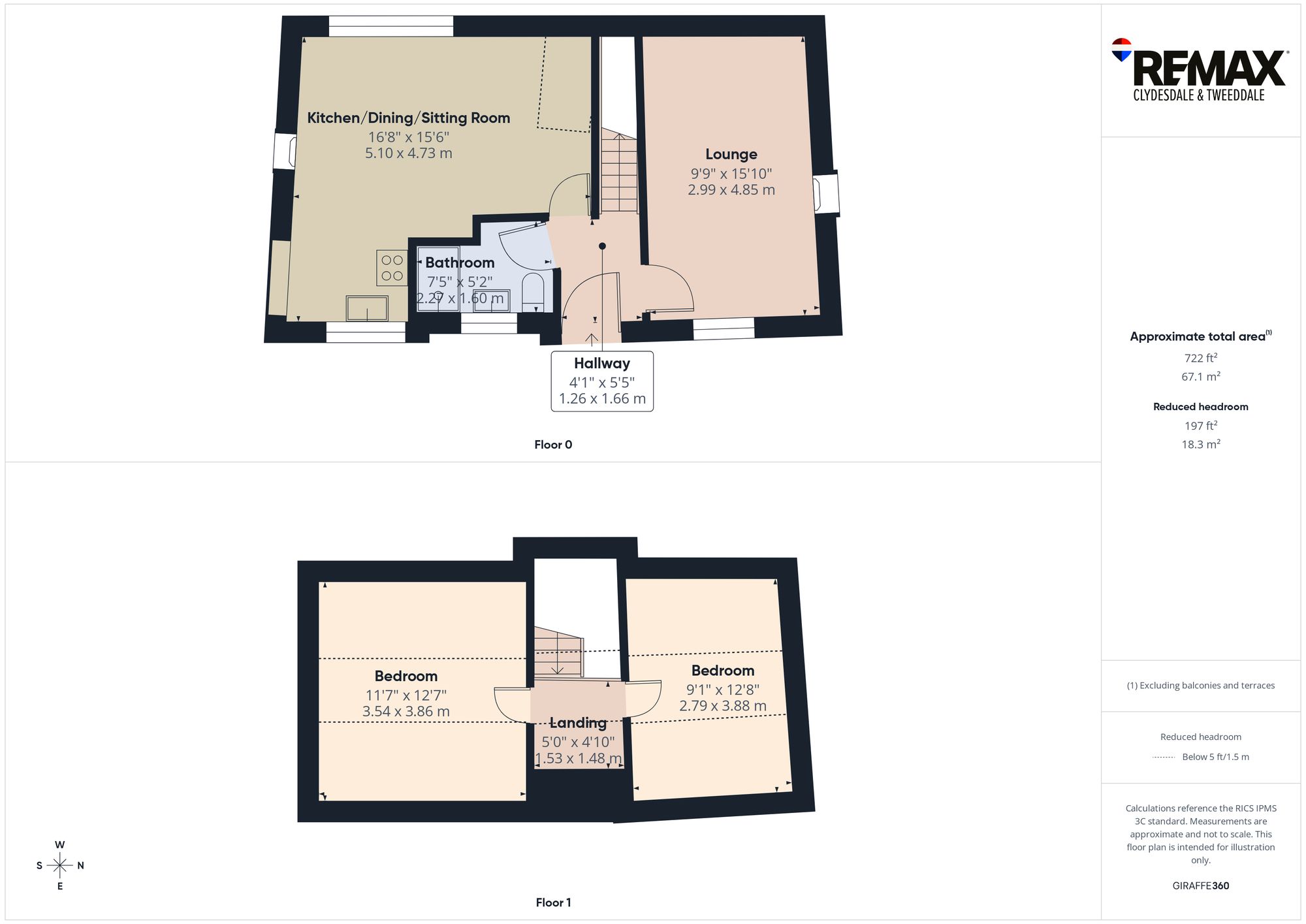 5 Hopetoun Place, Biggar floorplan