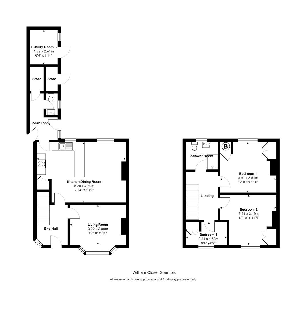 15, Witham Close, Stamford floorplan
