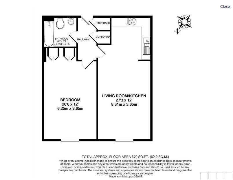 1 Bedrooms Flat to rent in Phoenix Court, Buckhurst Street E1