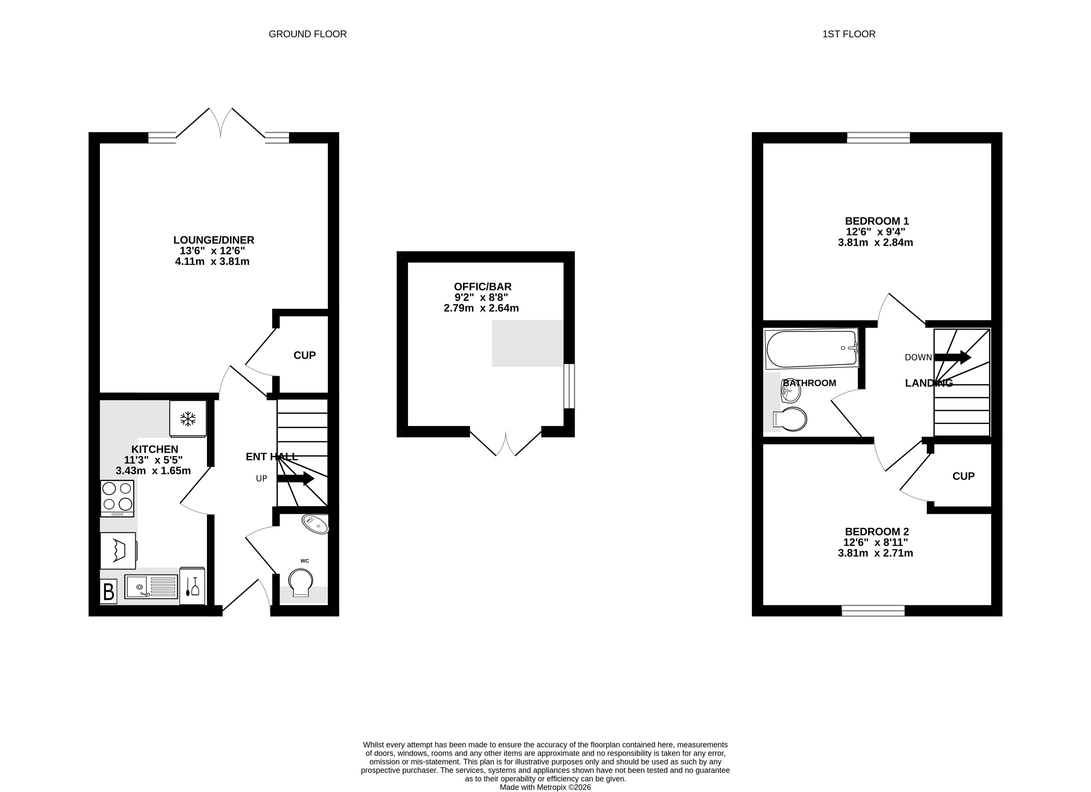 15, Legion Way, Blandford Forum floorplan