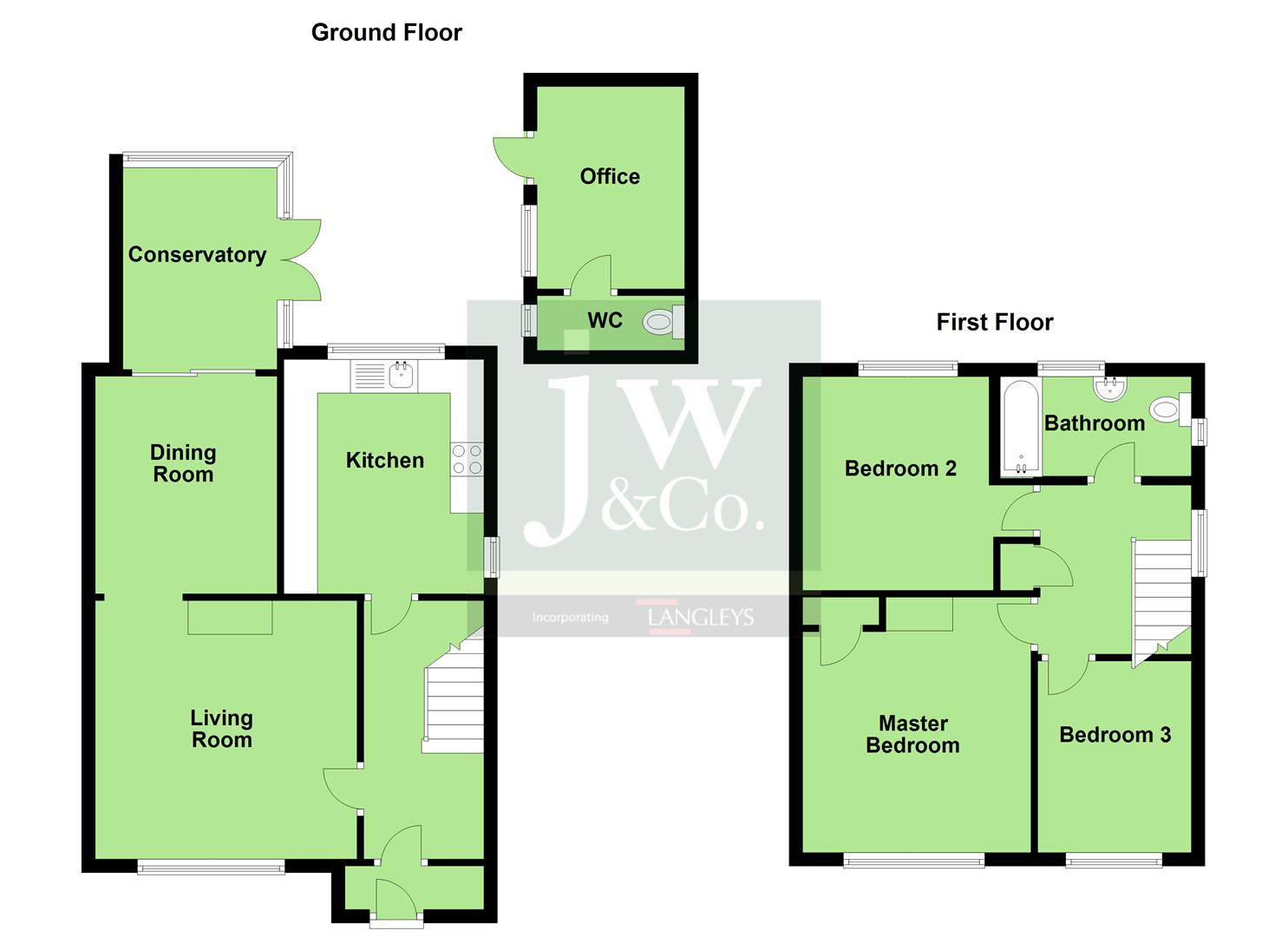 3 Bedrooms Semi-detached house for sale in Newhouse Crescent, Watford WD25