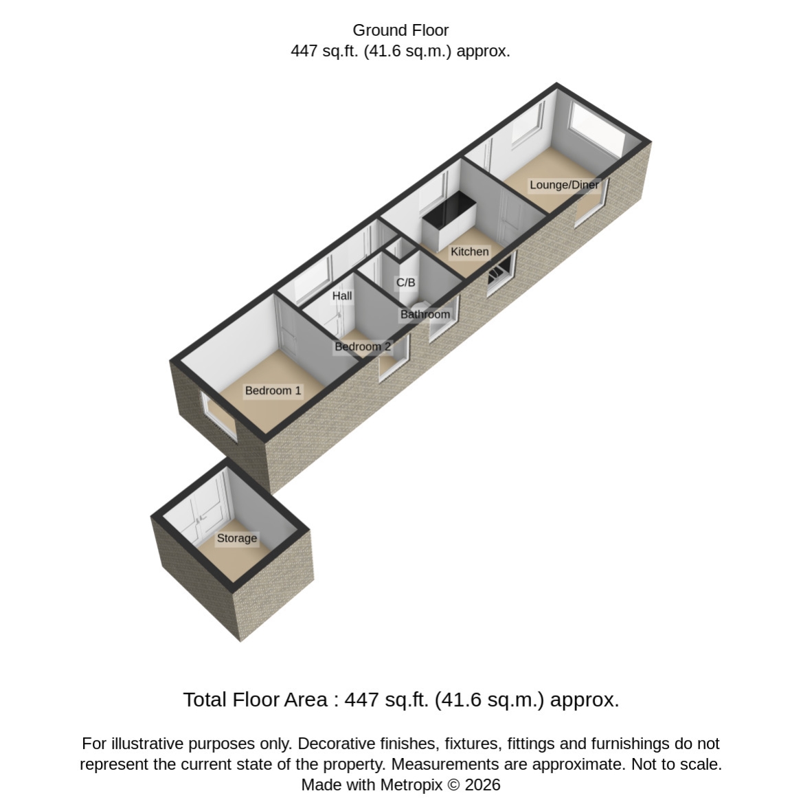 29, Westgate Park, Sleaford floorplan