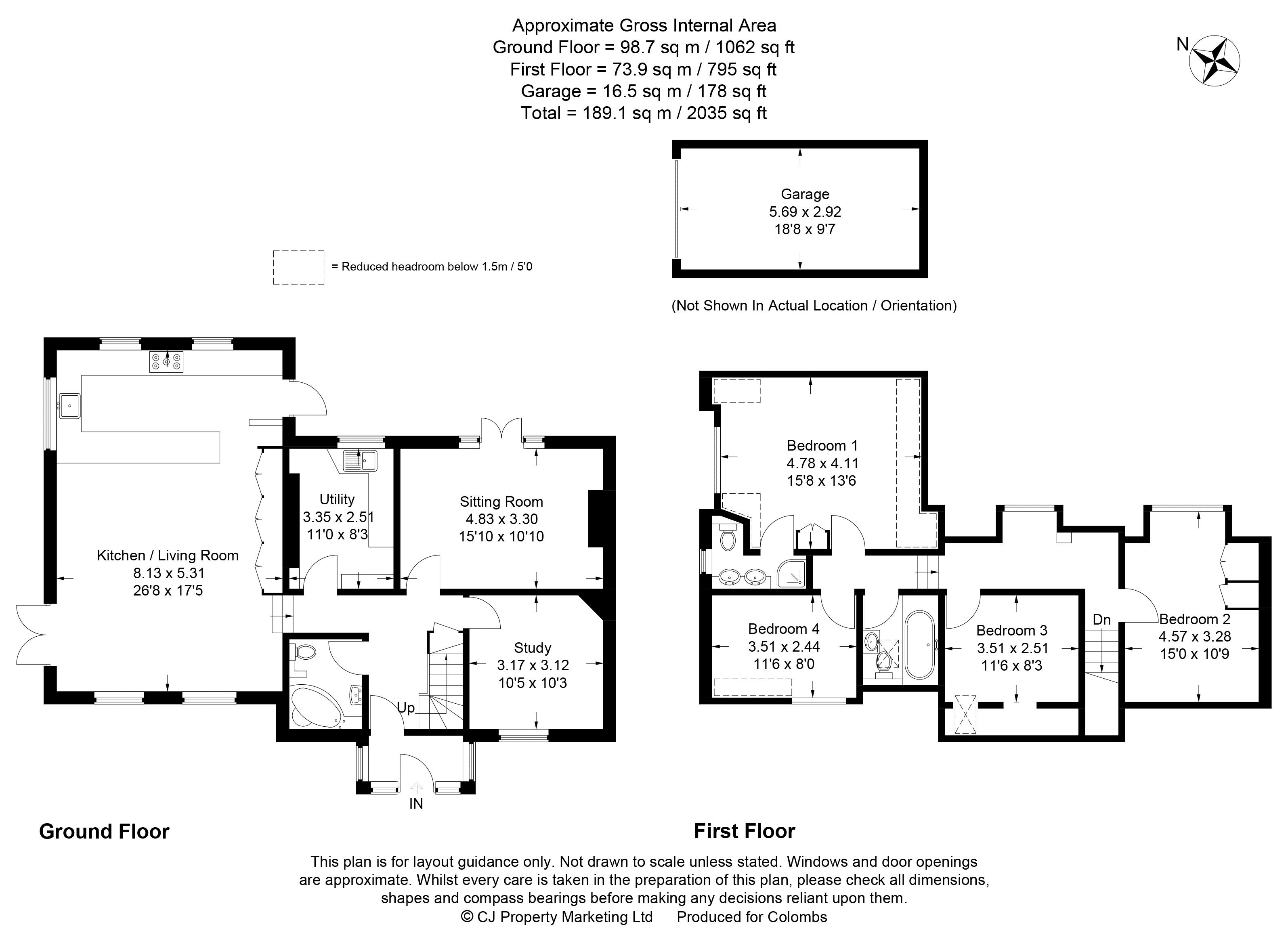 5 Bedrooms Semi-detached house for sale in Walnut Crescent, Longwick, Princes Risborough HP27