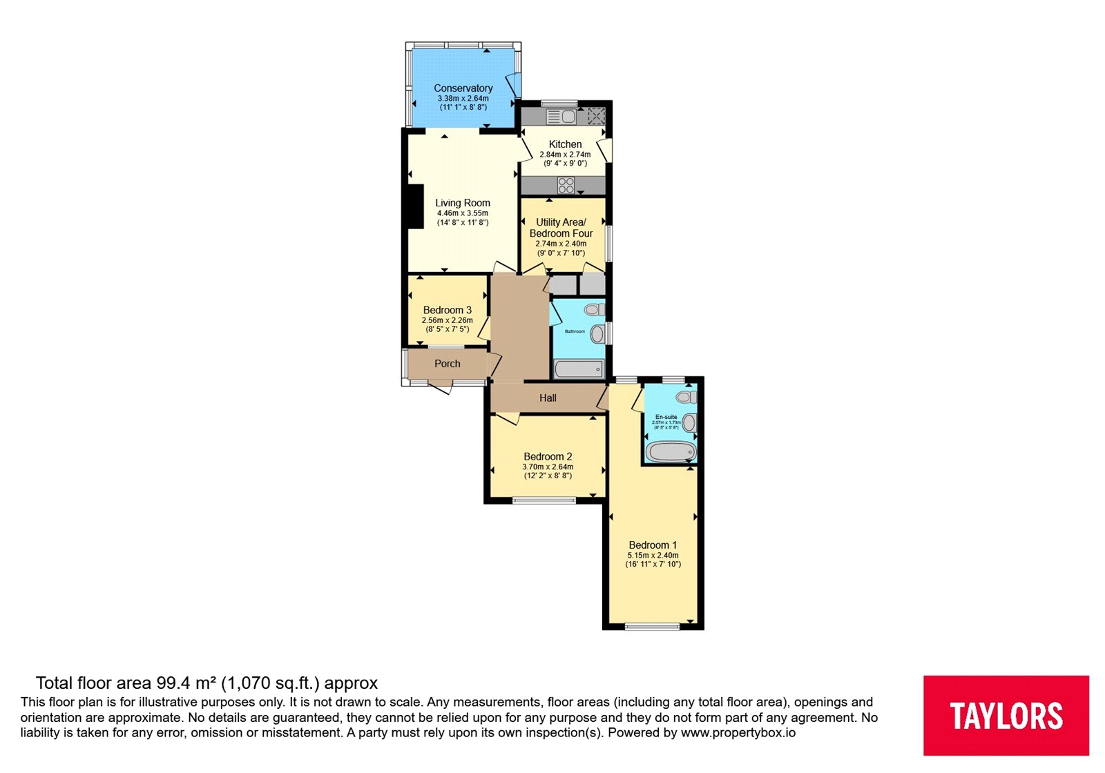 2, Elm Avenue, Luton floorplan