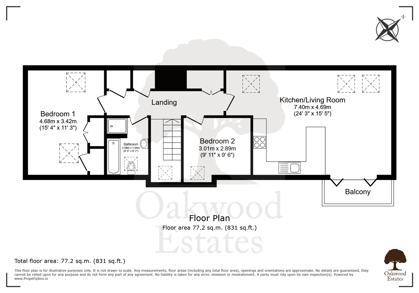 7, Grange View, Hazlemere floorplan