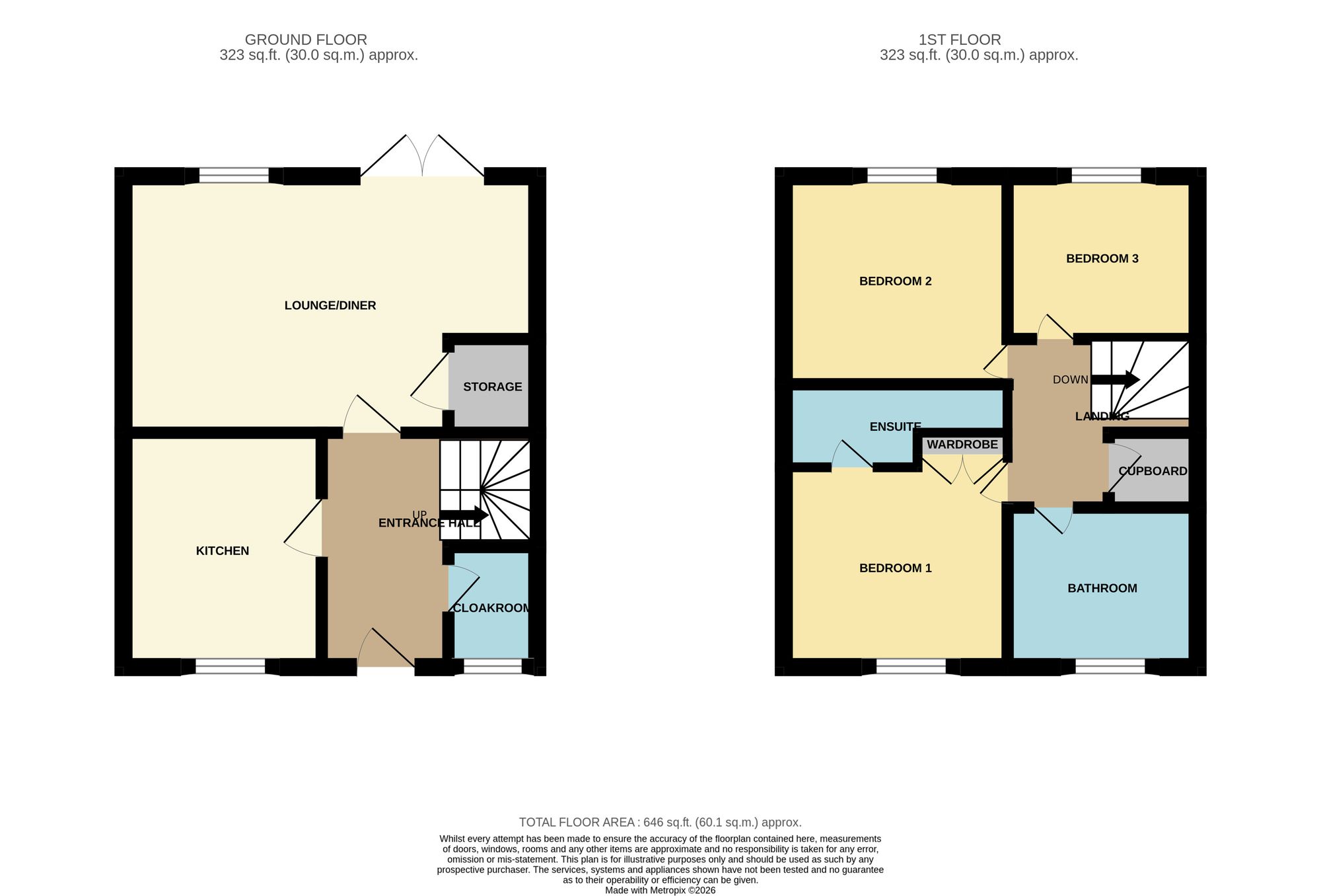 18 Bluebell View, Caerphilly floorplan