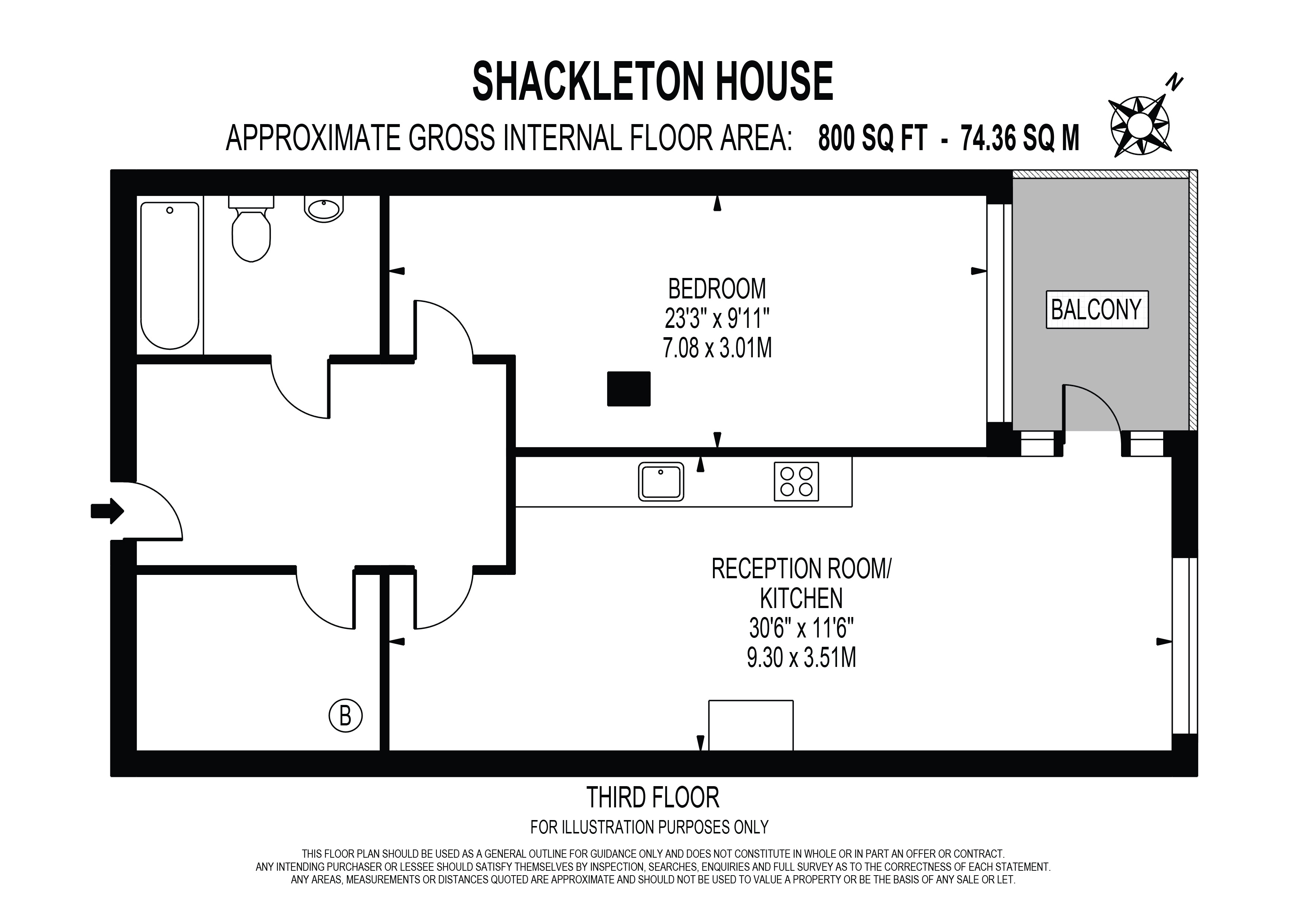 Unit 138, Shackleton House, 209, Purley Way, CROYDON floorplan