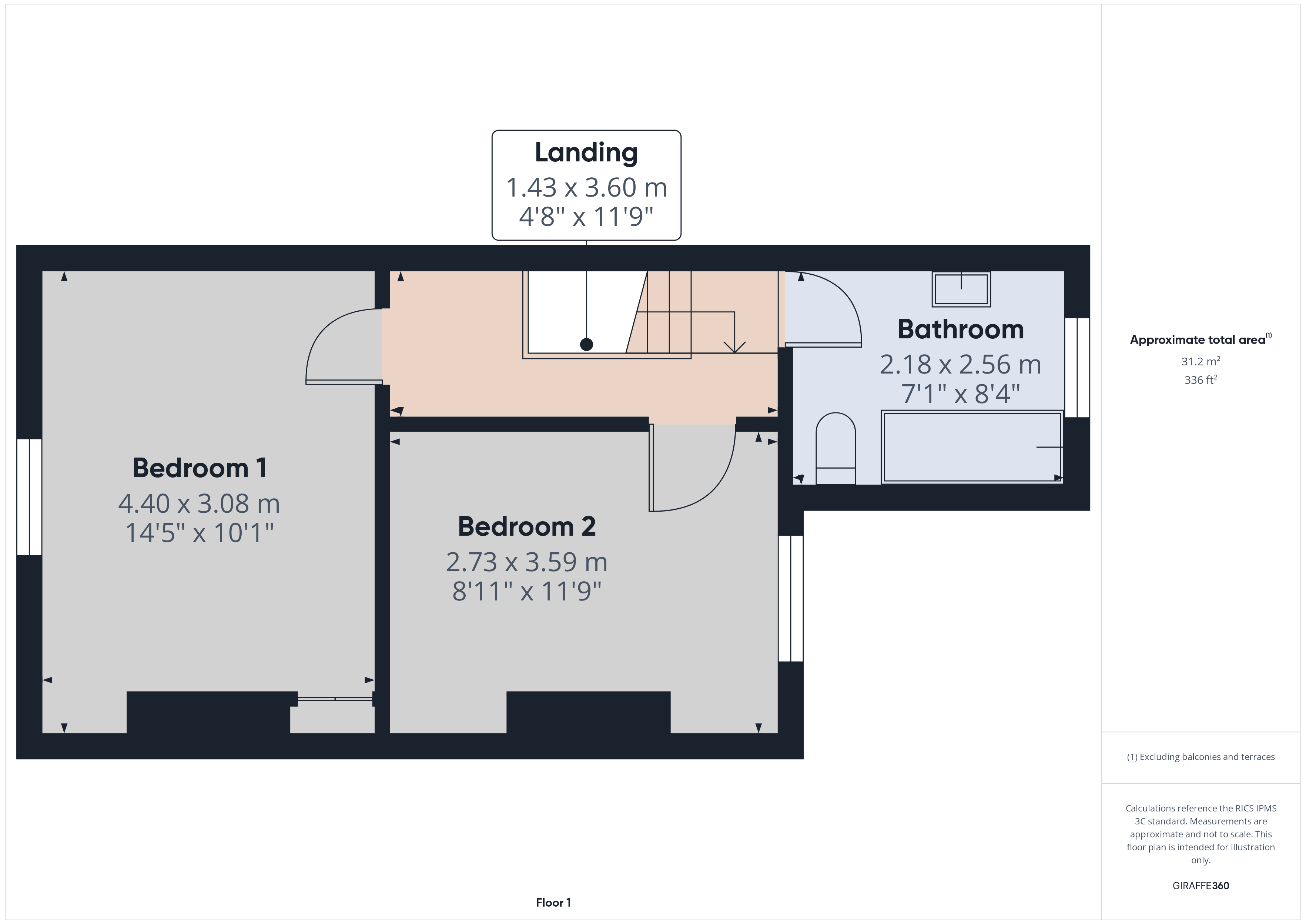 43, Arthur Street, Hull, HU3 6BJ floorplan