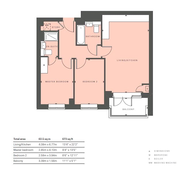 2 Bedrooms Flat for sale in South Oxhey Central (Phase Two), Station Approach, South Oxhey, Hertfordshire WD19