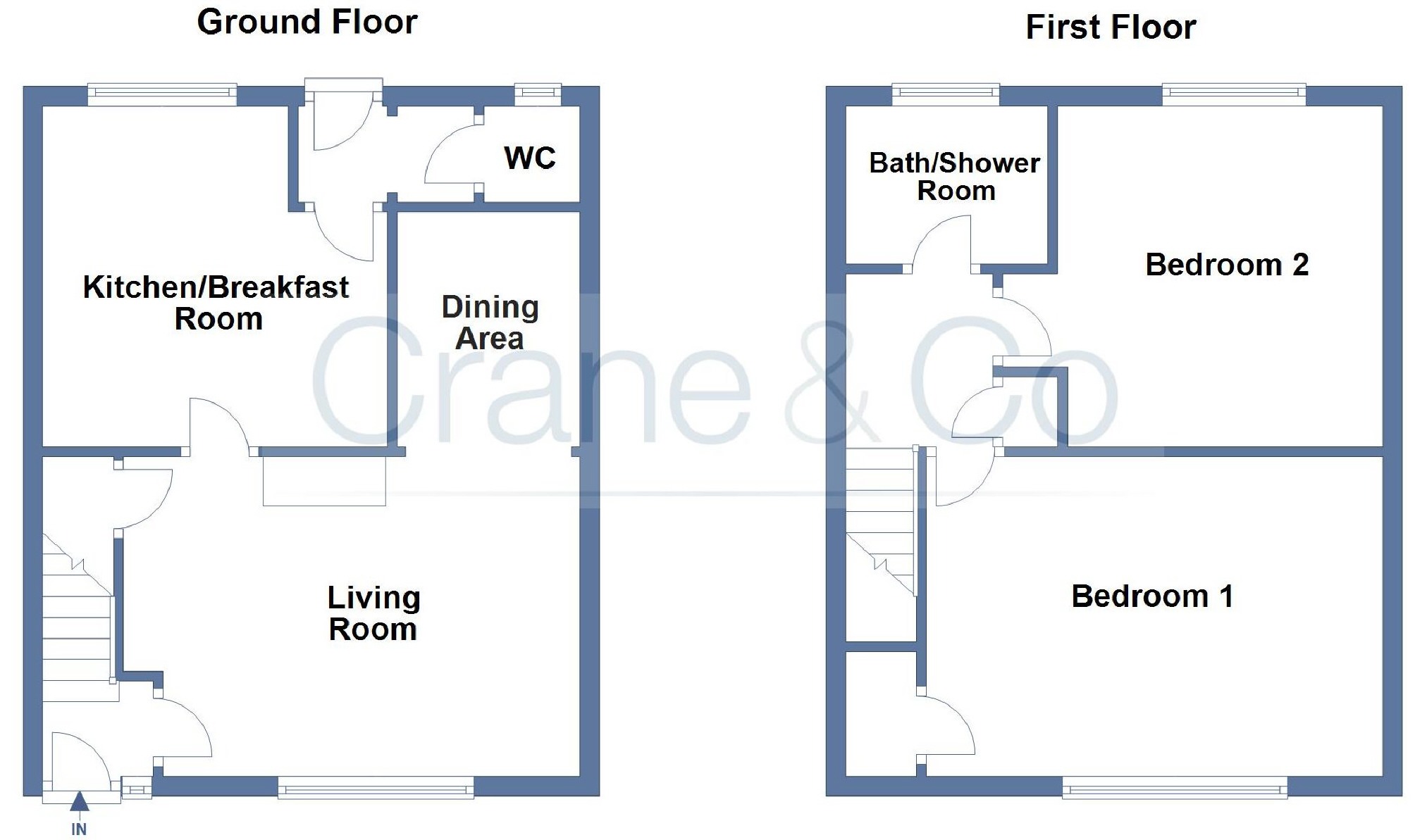 2 Bedrooms Terraced house for sale in Dacre Park, Hailsham BN27