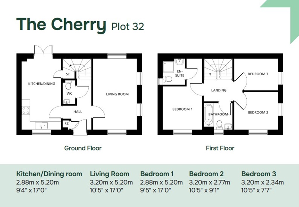 Plot 32, Orchard View, 63, Ayers Gardens, Wisbech floorplan