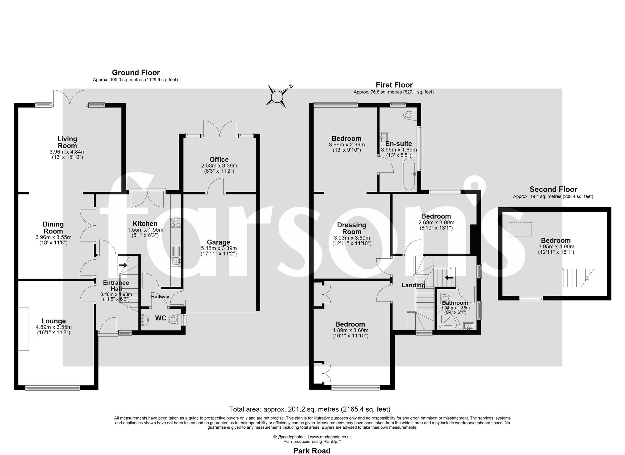 99 Park Road, Brentwood floorplan