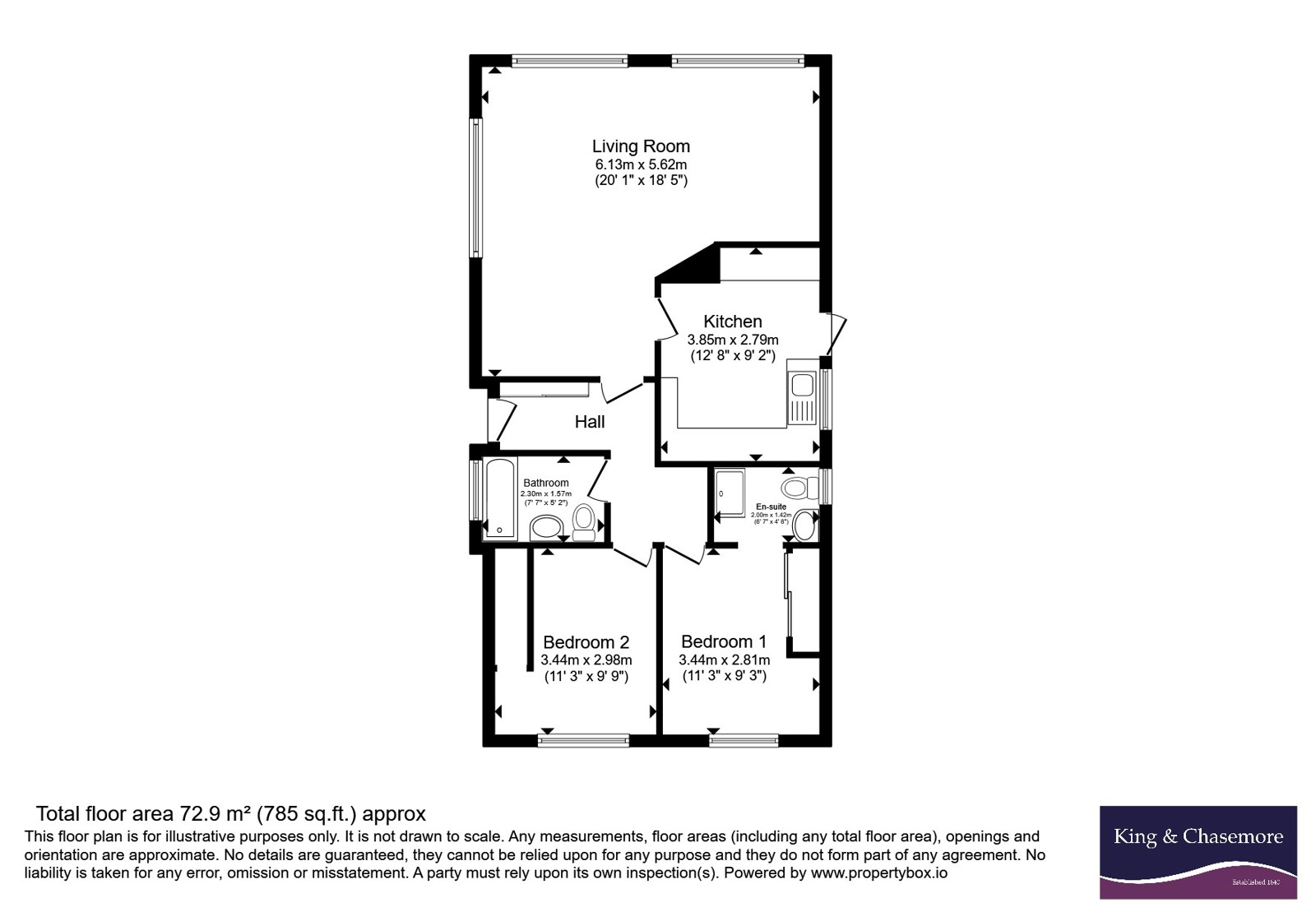 6, Millfarm Drive, West Sussex floorplan