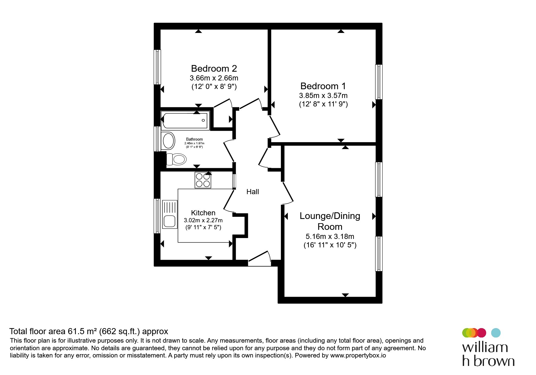 137, Harwood Hill, WELWYN GARDEN CITY floorplan